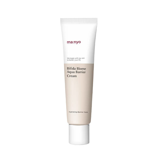 Manyo Bifida Biome Aqua Barrier Cream Moisturizer For All Skin Types With Hyaluronic Acid Liposome Micro Encapsulation