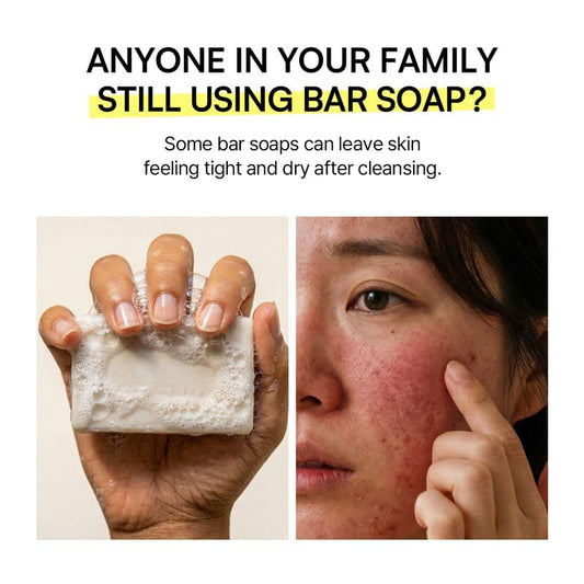 Round Lab 1025 Dokdo Low pH Cleanser for Sensitive Skin with Soft Bubbles for Deep Cleansing and Makeup Removal