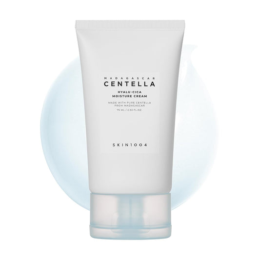 SKIN1004 Hyalu-Cica Moisture Cream Hyaluronic Acid Centella Face Moisturizer For Deep Hydration 75ml
