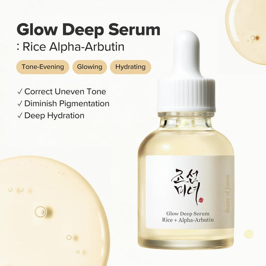 Beauty Of Joseon Glow Deep Serum With Rice And Alpha Arbutin For Uneven Dull Skin Tone 30ml Korean Skincare