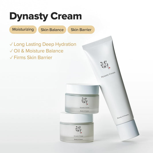 Beauty Of Joseon Dynasty Cream Hydrating Moisturizer Niacinamide Squalane For Dry Skin Korean Skincare 50ml