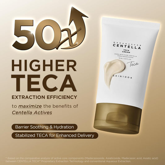 SKIN1004 Madagascar Centella TECA Cream, Face Moisturizer fl oz, 75 ml